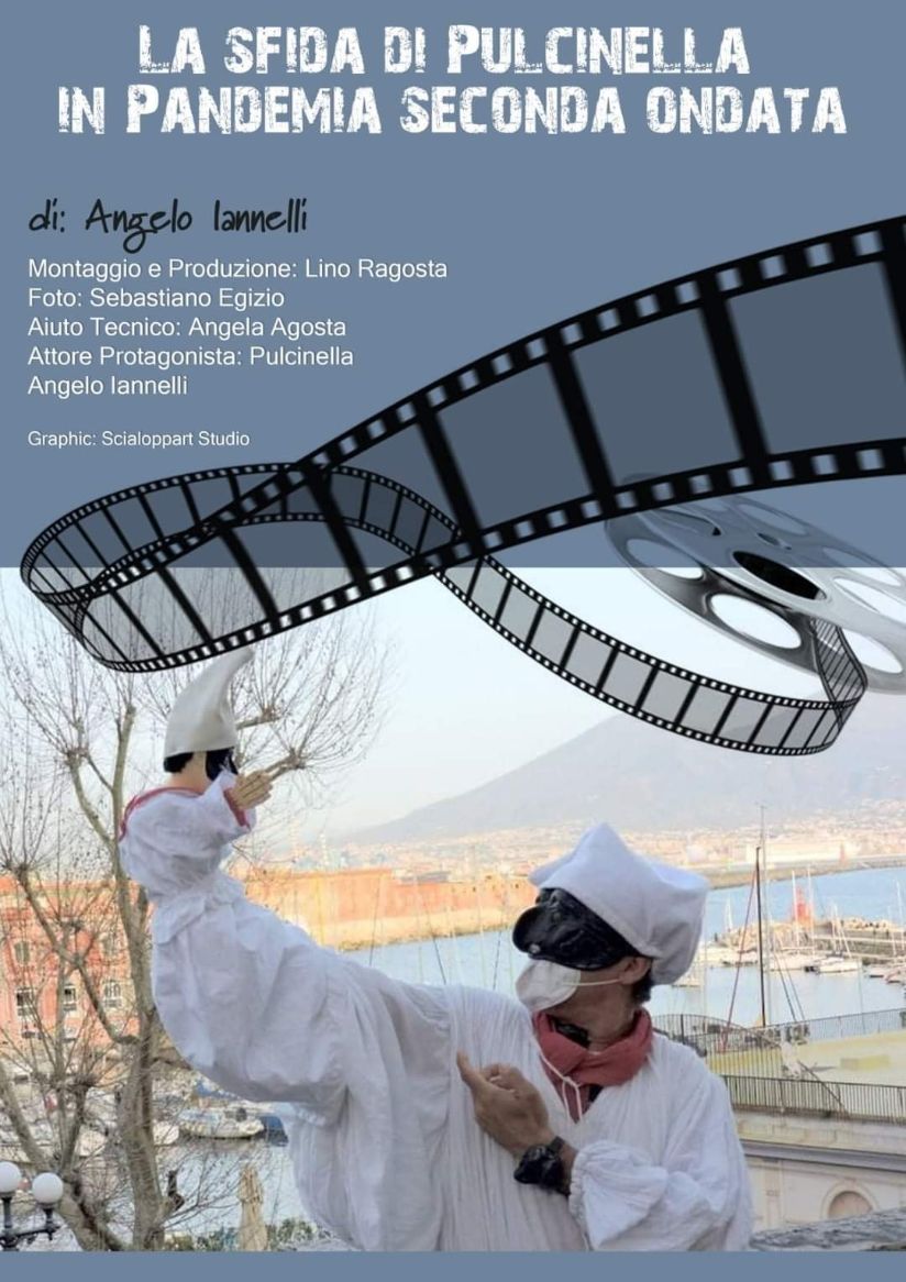 “La sfida di Pulcinella in Pandemia” di Angelo Iannelli selezionato per il Procida Film Festival