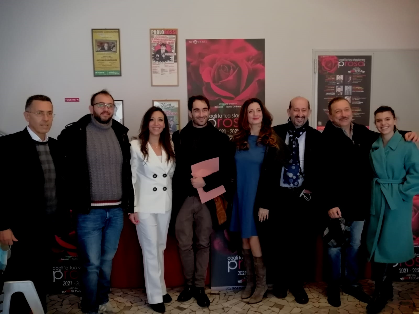 Presentazione della Stagione di Prosa e Comicità 2021-2022 del Teatro De Rosa