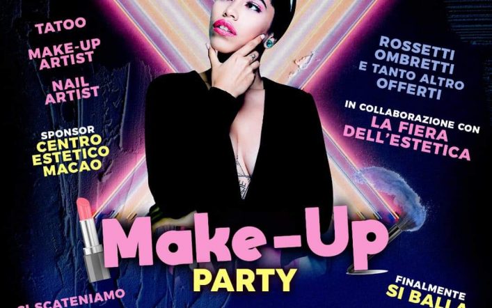 Una nuova idea divertente e chic Make-up Party all’Accademia Club