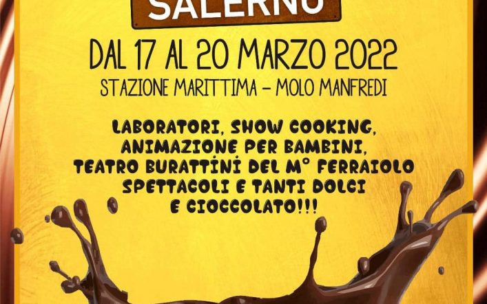 Salerno città del cioccolato con “Chocoland, la terra dei golosi”