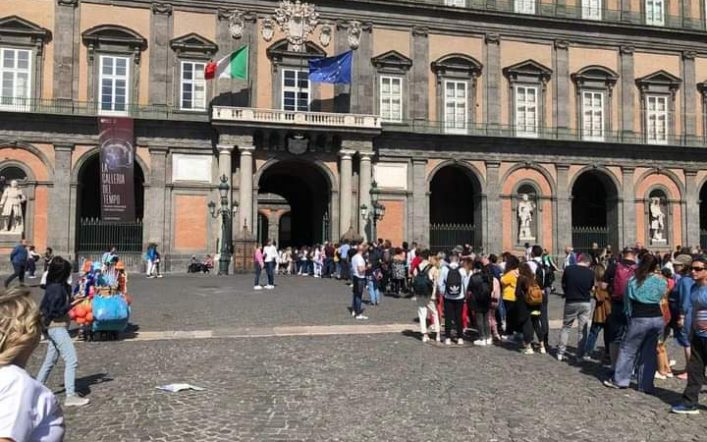 Palazzo Reale Di Napoli sul podio delle mete più visitate per il 1° maggio