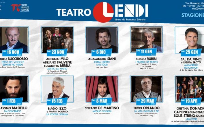 Conferenza stampa di presentazione della stagione teatrale Teatro Lendi