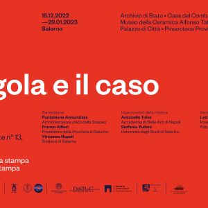 Presentazione della mostra “La regola e il caso. Opere dalla collezione della Fondazione Filiberto e Bianca Menna” a Salerno