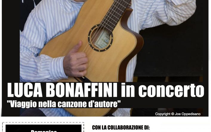 Luca Bonaffini in concerto a Campo Ligure il 25 luglio