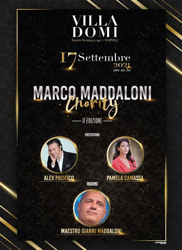 Ritorna l’evento benefico “Marco Maddaloni Charity”