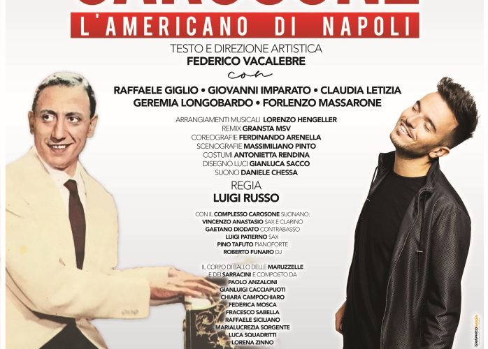 Trianon Viviani, Andrea Sannino è “Carosone, l’americano di Napoli”