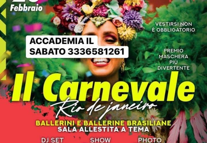 Carnevale 2022 alla discoteca Accademia Club