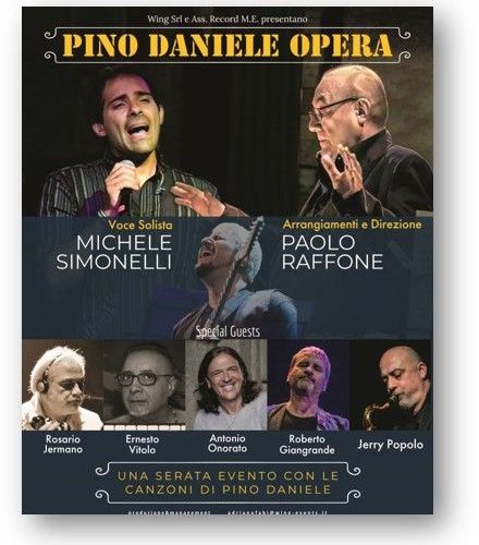 Presentazione dello spettacolo musical “Pino Daniele Opera”