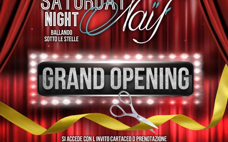 La grande inaugurazione del Naïf