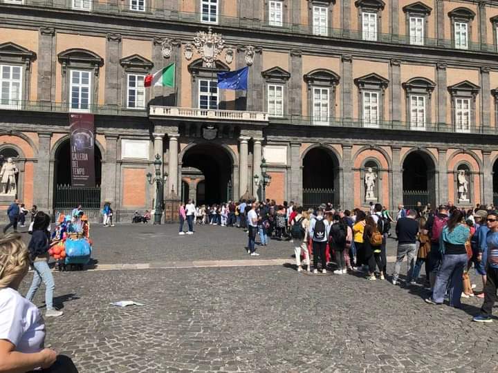 Palazzo Reale Di Napoli sul podio delle mete più visitate per il 1° maggio