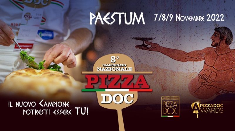 L’8° Campionato Nazionale Pizza DOC nell’ex Tabacchificio di Capaccio – Paestum (SA)