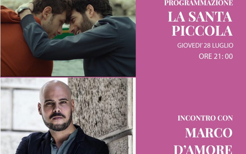 Un finale esplosivo per “Reggia Festival – Visioni Reali” con Marco D’Amore e con la regista e protagonista del film “La Santa piccola”