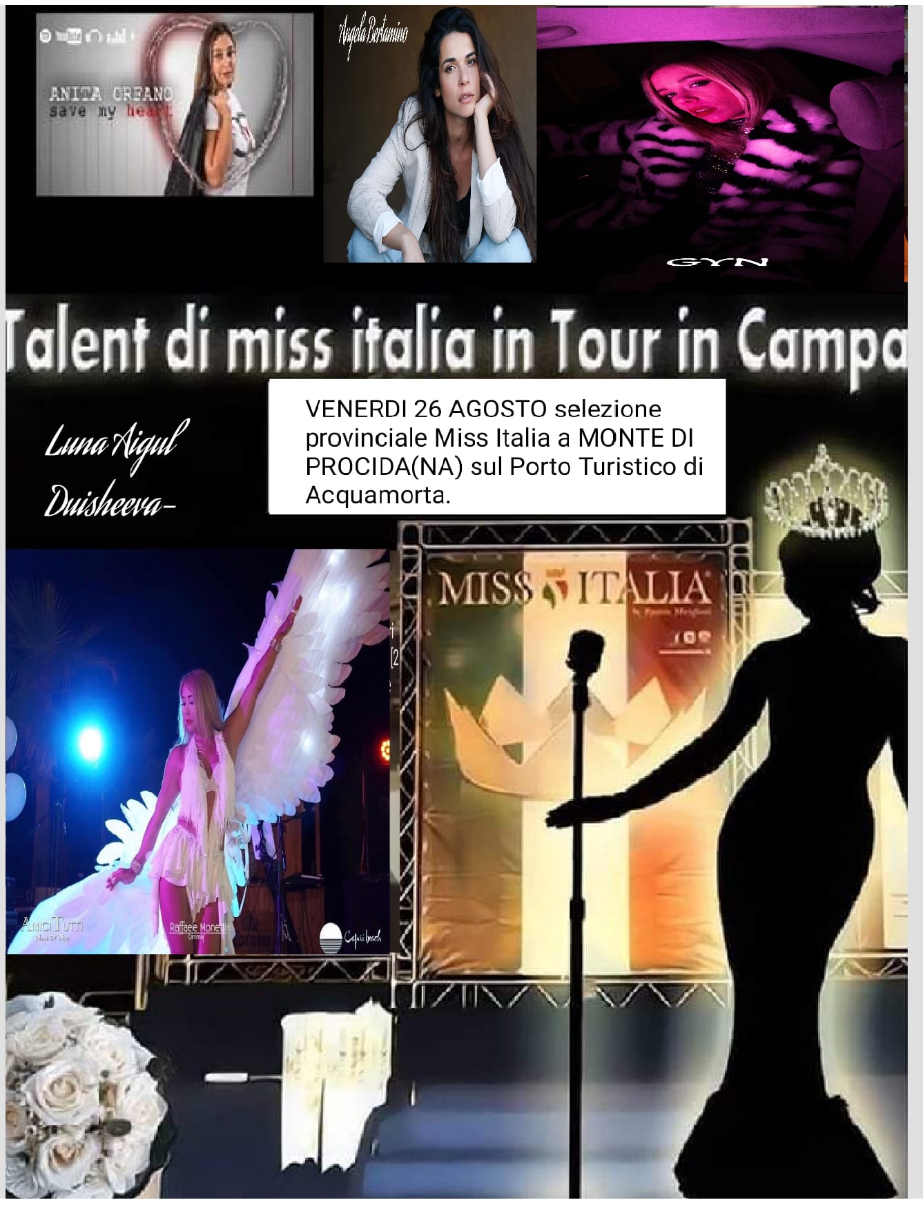 A Monte Procida una Selezione Provinciale di Miss Italia venerdì 26 agosto