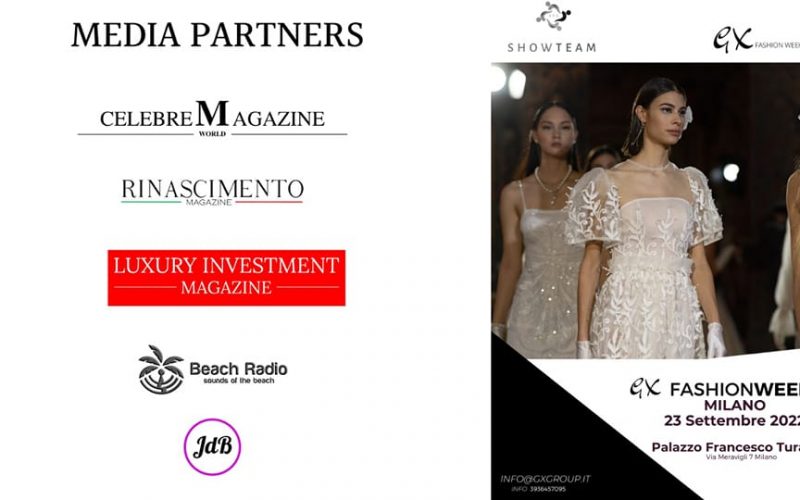 Il palcoscenico dell’evento GX Fashion Week Milano 2022 nel segno della moda a Palazzo Turati