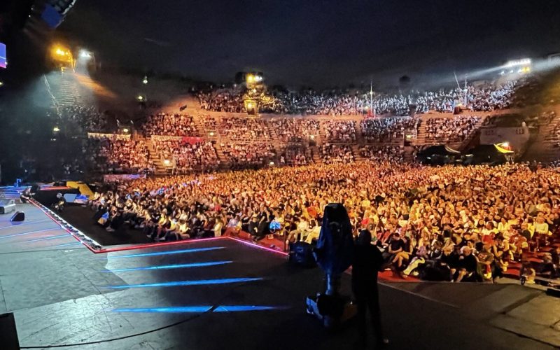 Elisa D’Ospina all’Arena di Verona per i TIM Music Awards 2022