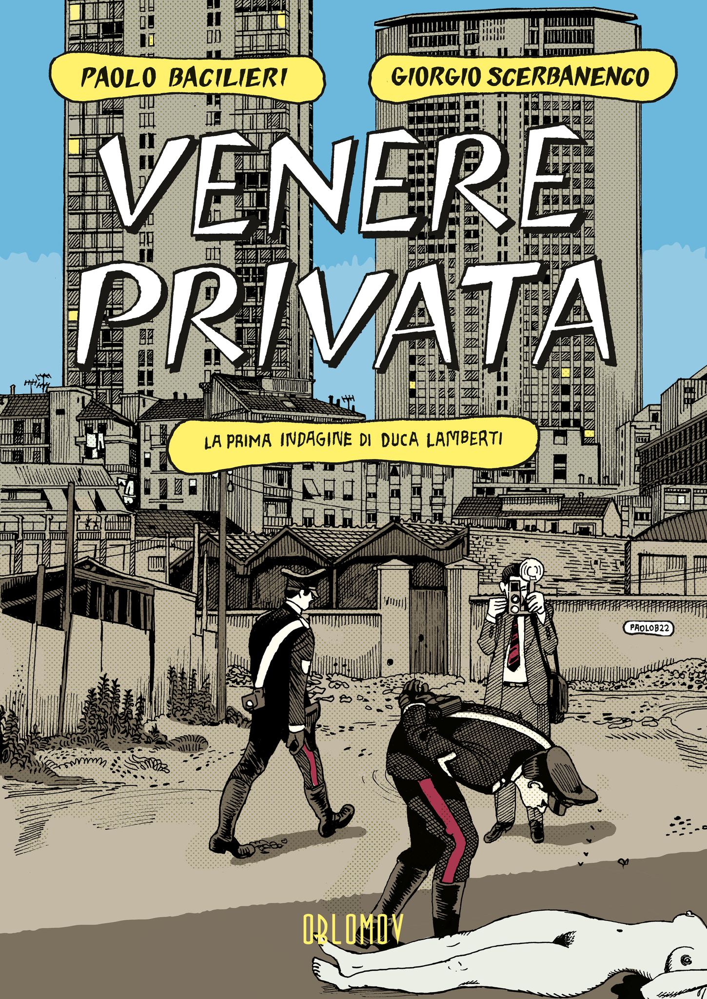 Paolo Bacilieri ritorna con il nuovo fumetto “Venere privata”