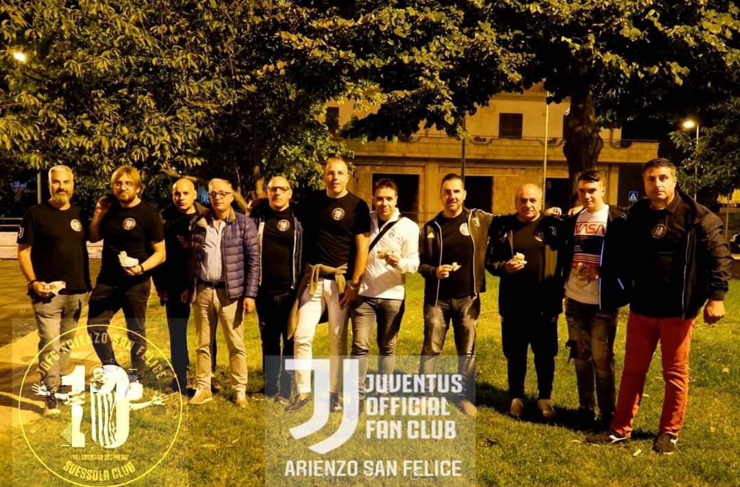 Il Club Juve Arienzo-San Felice JOFC festeggia il suo primo anno di vita: anniversario in grande stile festoso e solidale