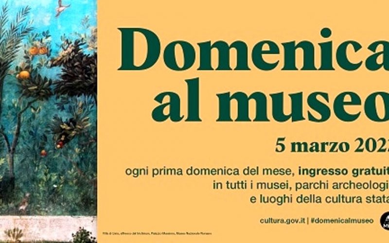 Ritorna il 5 marzo la Domenica al Museo con tantissime iniziative in Campania