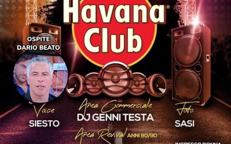 Vivi la nuova esperienza estiva del New Hava Club con la notte magica d’inaugurazione