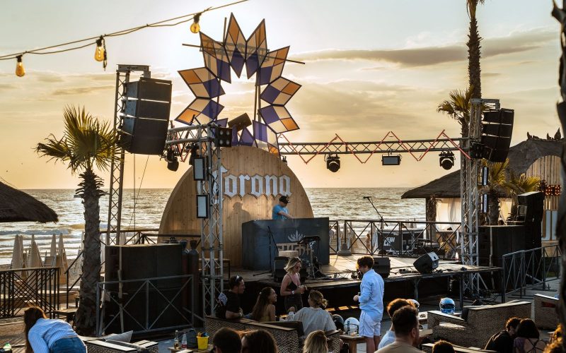 CORONA SUNSETS ha fatto tappa anche a Castel Volturno nella destinazione iconica di Rama Beach