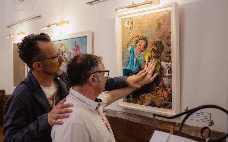 All’Ekklesia le opere di Cristoforo Russo in mostra “Un Presepe POP”