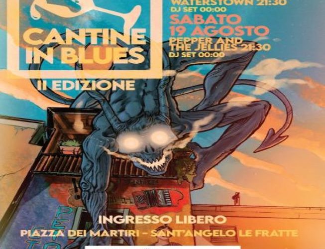 Stasera prende il via la II edizione di “Cantine in Blues”