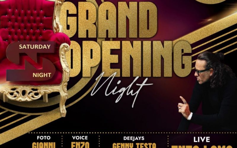 The Grand Opening Party alla discoteca Accademia