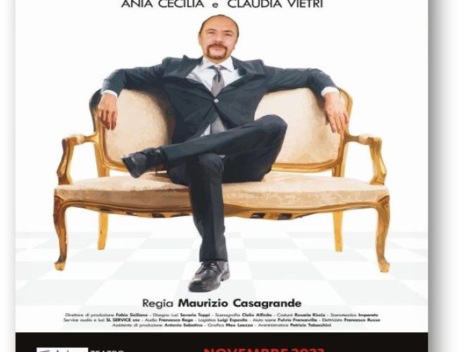 Al Trianon Viviani arriva Maurizio Casagrande in un triangolo pericoloso “A tu per tre”