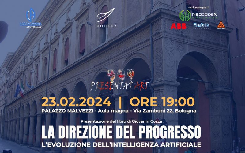 Presentazione del libro di Giovanni Cozza: “La Direzione Del Progresso, L’evoluzione dell’intelligenza artificiale”.