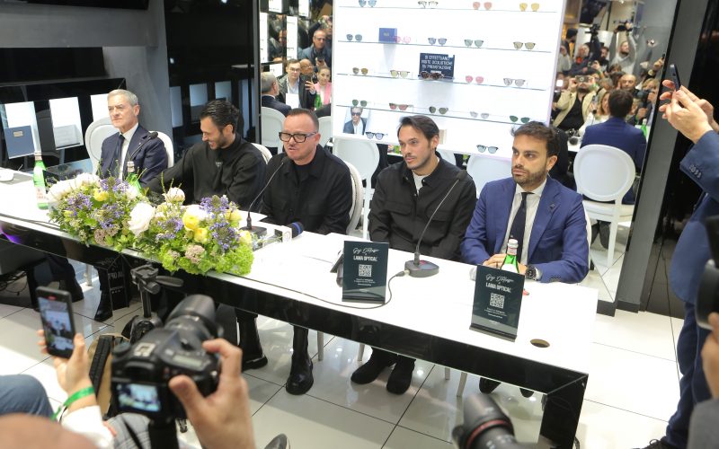 Gigi D’Alessio annuncia il sodalizio con Lama Optical