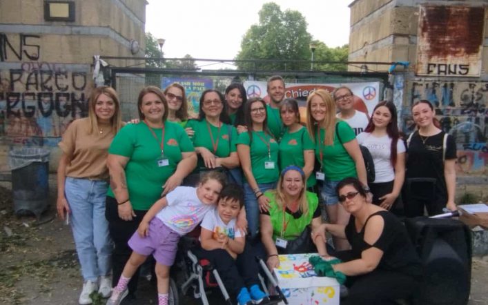 Il momento di riflessione dell’Associazione “Chiedete e vi sarà dato APS” per dire “No a tutte le guerre!”