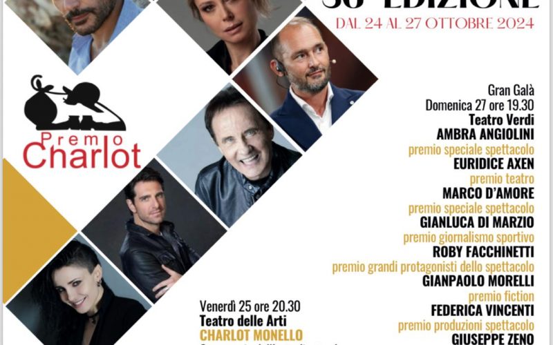 Ritorna la storica kermesse salernitana dedicata al grande Charlie Chaplin