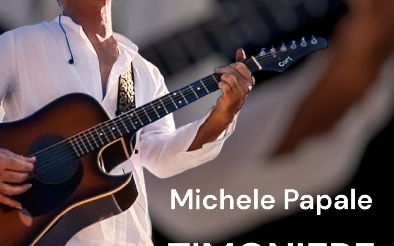 L’artista musicale Michele Papale con una line up da rock