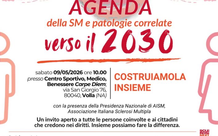 Sclerosi Multipla: AISM fa tappa a Volla per l’Agenda 2030