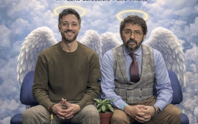 Politeama Napoli: In scena “Santi minori” con Carlo Caracciolo e Ciro Villano