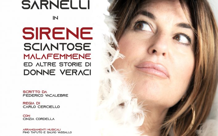 MONICA SARNELLI AL TEATRO PUBBLICO CAMPANO