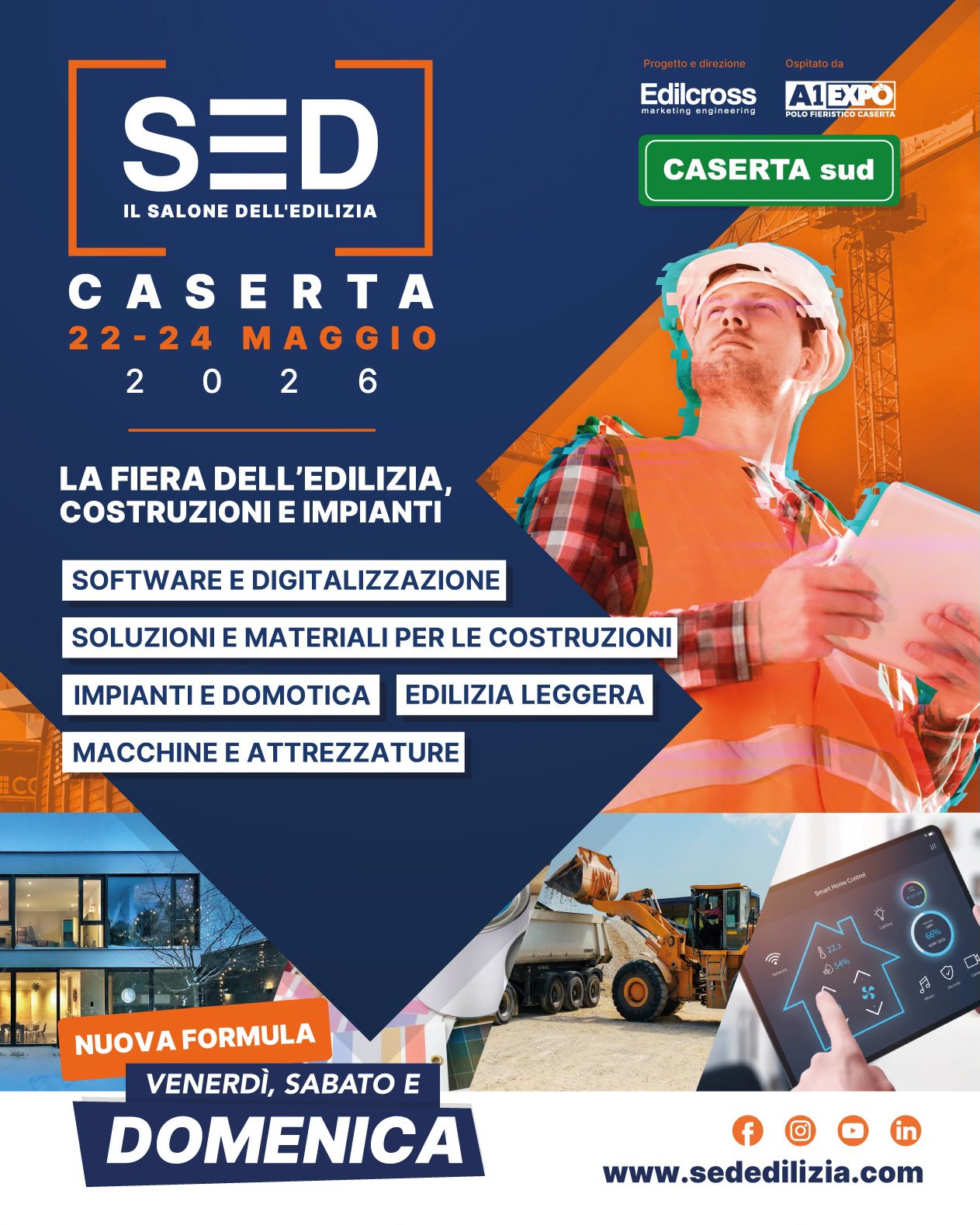 A1Expò accoglie la quinta edizione SED – Il Salone dell’Edilizia