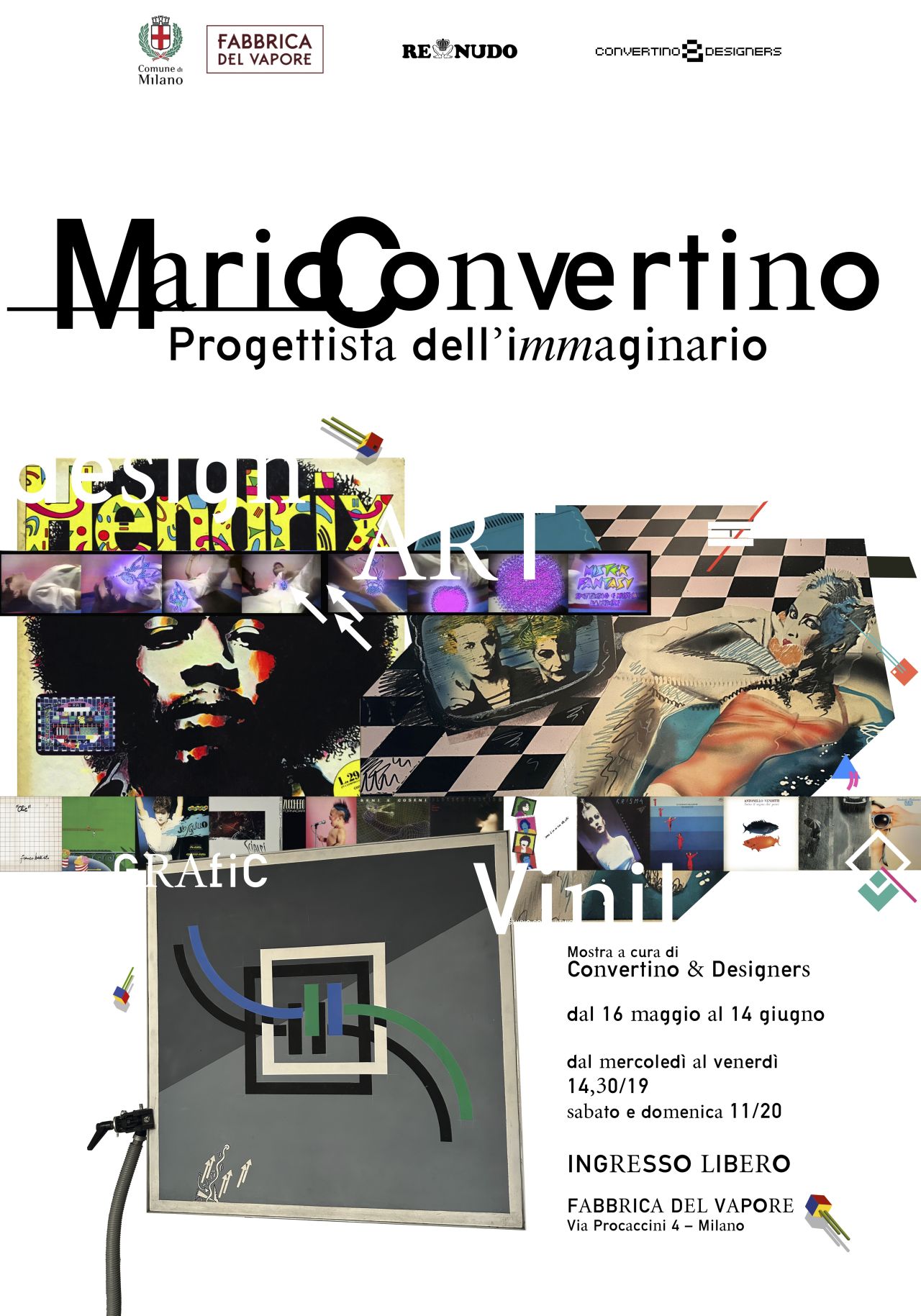 Fabbrica del Vapore: apre la mostra su Mario Convertino a 30 anni dalla scomparsa
